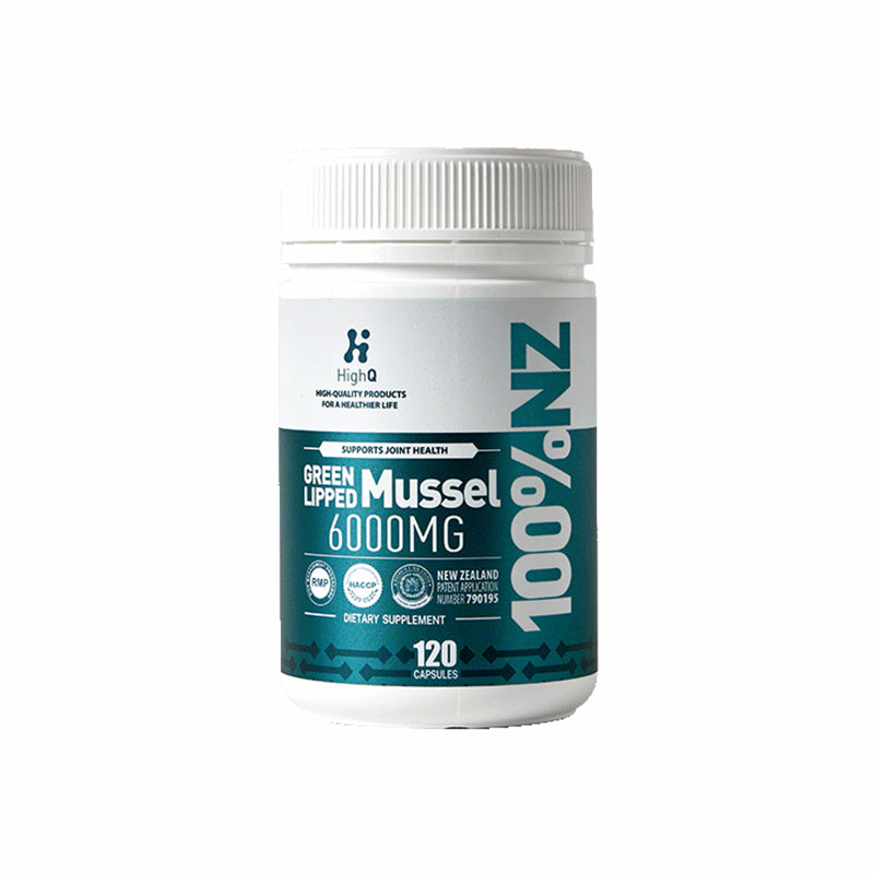 Green Lipped Mussel 6000mg for Joint Soft Capsule