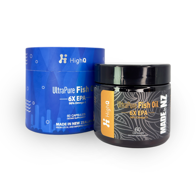 Ultra Pure Fish Oil 6X EPA 98% Omega-3 60 Capsules