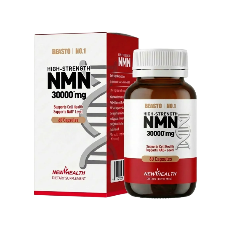 High-Strength NMN 30000mg supplement product packaging