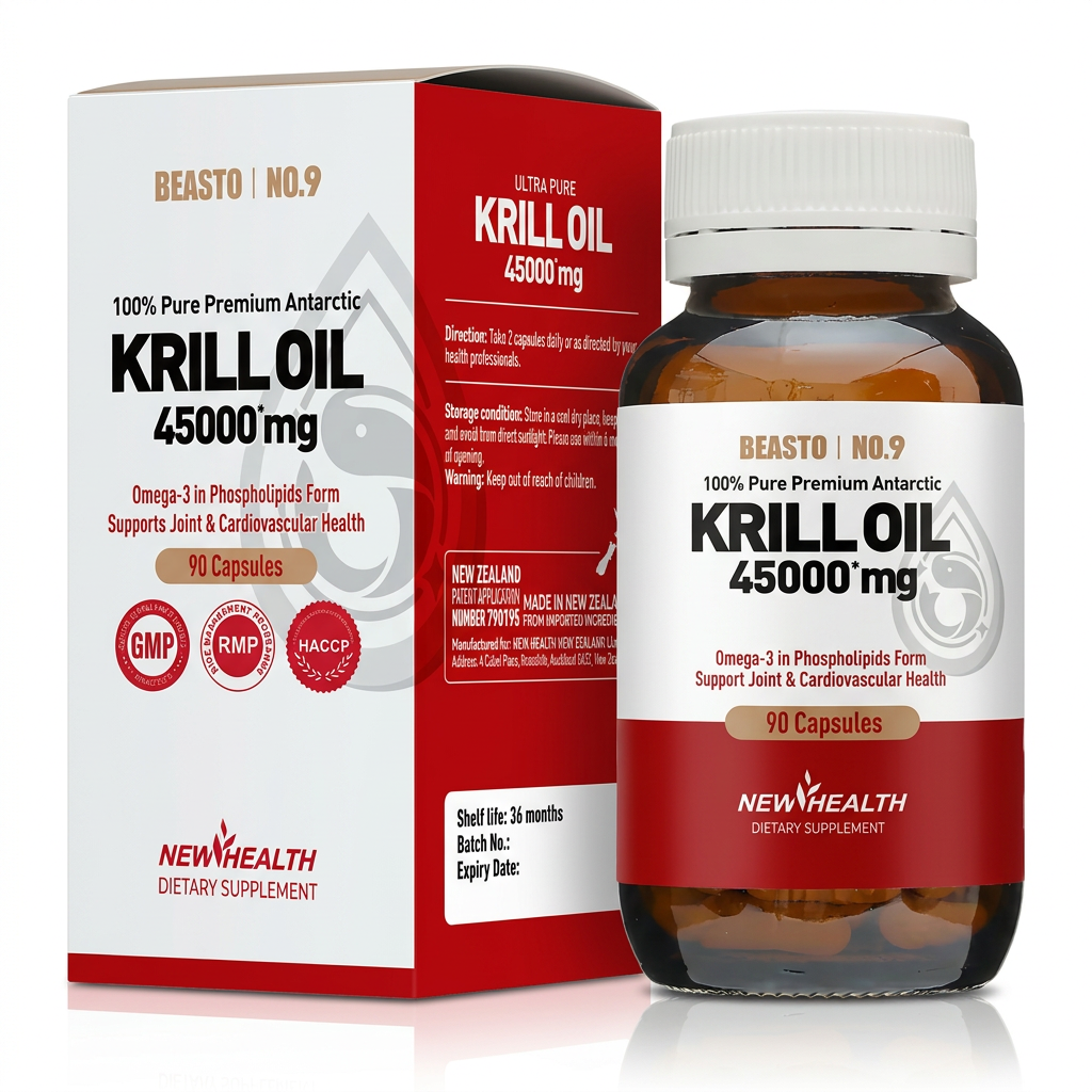 Premium Antarctic Krill Oil 45000mg
